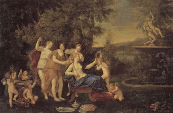 Albani Francesco The Toilett of Venus china oil painting image